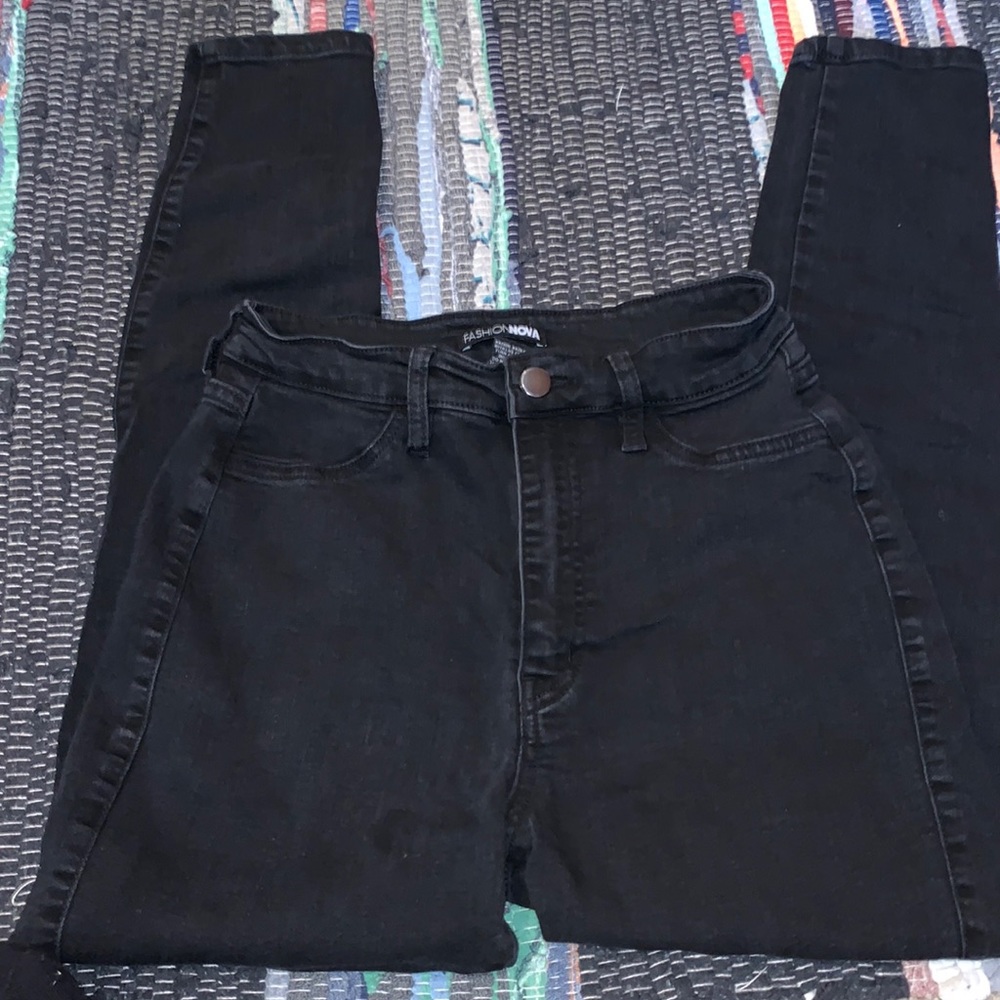 Black fashion nova jeans